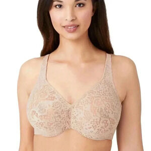 Wacoal Halo Lace Full Figure Underwire Bra  34C